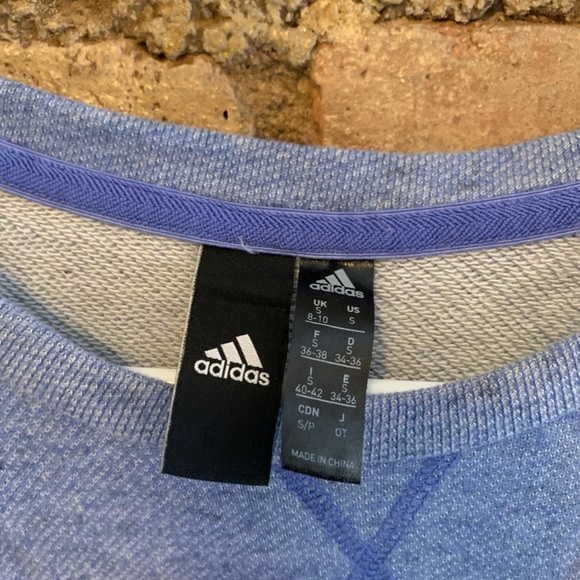 Adidas Crop Sweatshirt - Picture 2 of 4